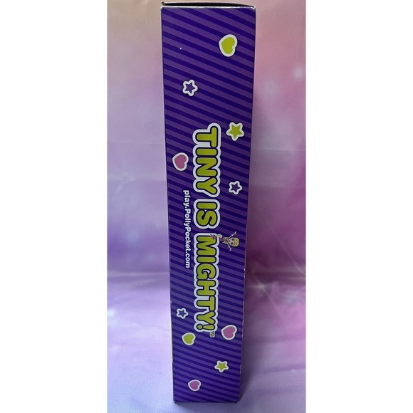 Polly Pocket Teddy Bear Purse 2 in 1 Playset w/ 2 Micro Dolls 16 Accessories NIB - Picture 7 of 8